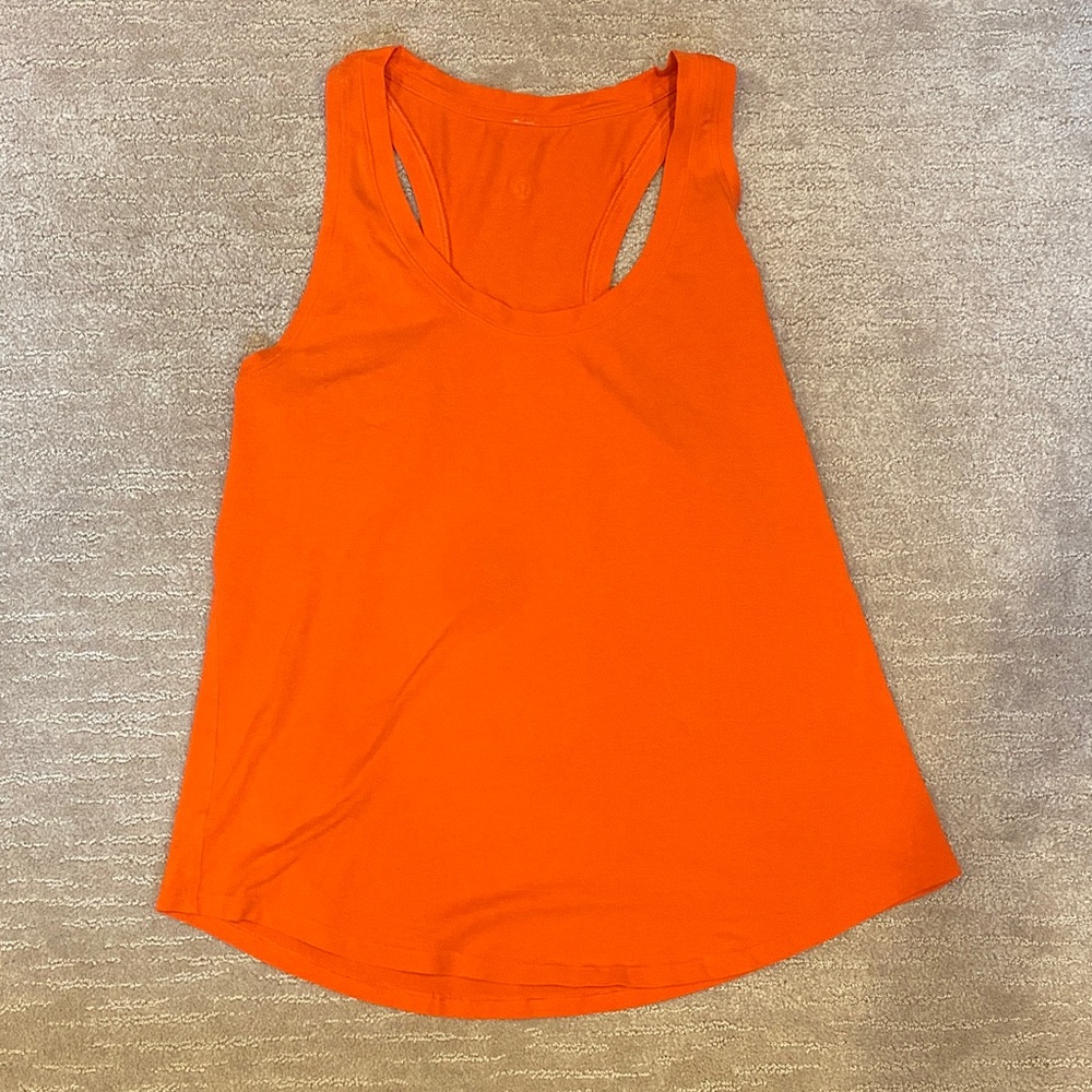 Lululemon Swiftly Tank Top (Red-Orange)